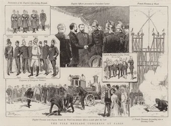 The Fire Brigade Congress at Paris